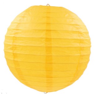 Yellow deals paper lanterns