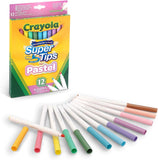 Crayola® Bright Supertips Pastel Washable Marker (12 ct)