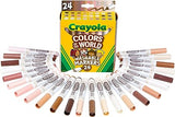 Crayola® Colors of the World Multicultural Markers (24 ct)