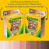 Crayola® Colors of the World Multicultural Markers (24 ct)