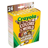 Crayola® Colors of the World Multicultural Markers (24 ct)