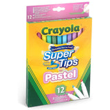 Crayola® Bright Supertips Pastel Washable Marker (12 ct)