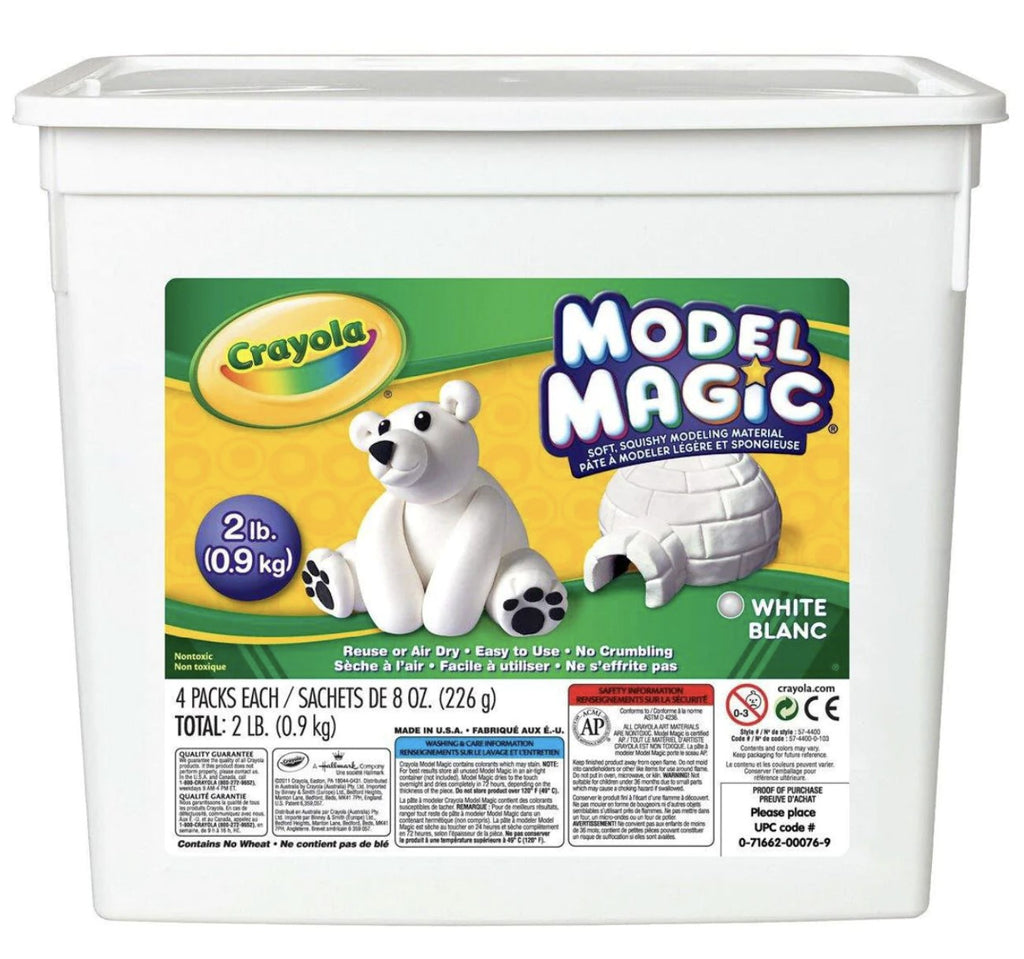 Crayola® Model Magic Classpack White 2lb Paperworm